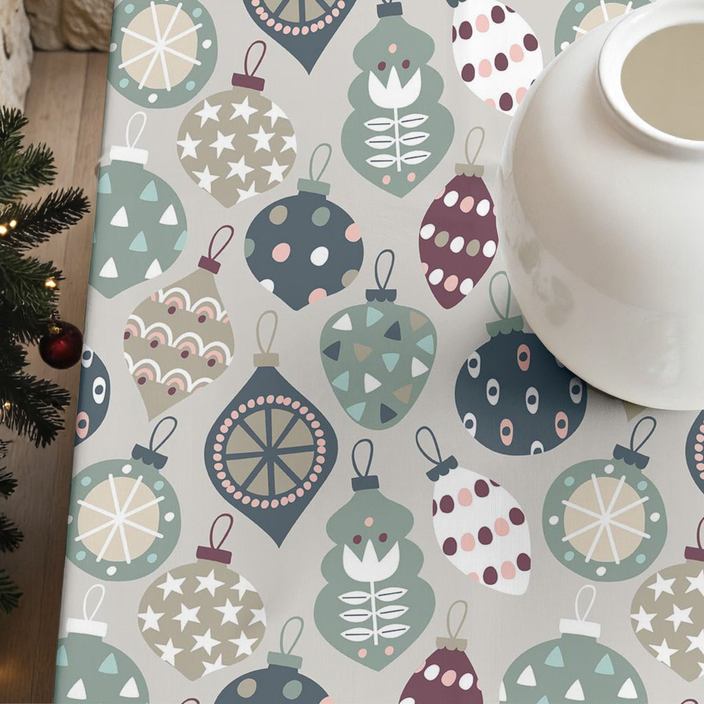Merry Christmas 60 stain-resistant tablecloth