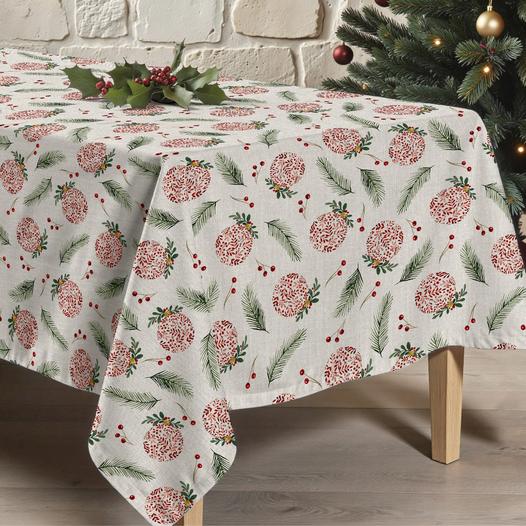 Nappe antitache Joyeux Noël 67