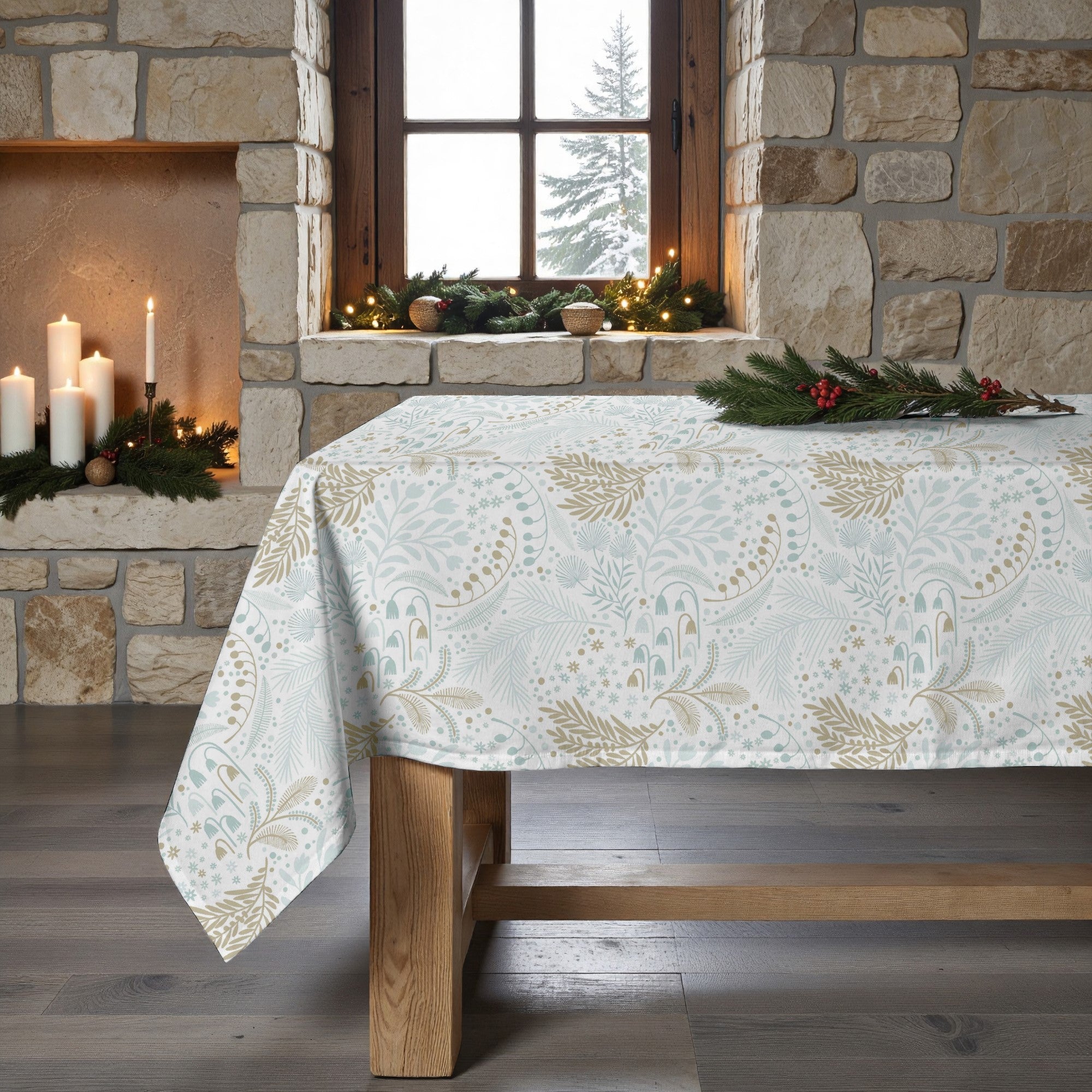 Nappe antitache Joyeux Noël 69