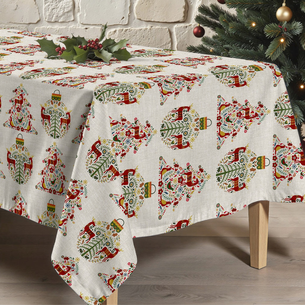 Nappe antitache Joyeux Noël 71