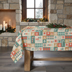 Nappe antitache Joyeux Noël 74