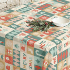 Nappe antitache Joyeux Noël 74