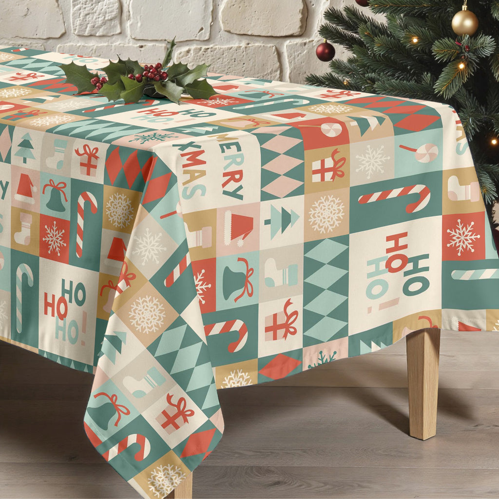 Nappe antitache Joyeux Noël 74