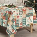 Nappe antitache Joyeux Noël 74
