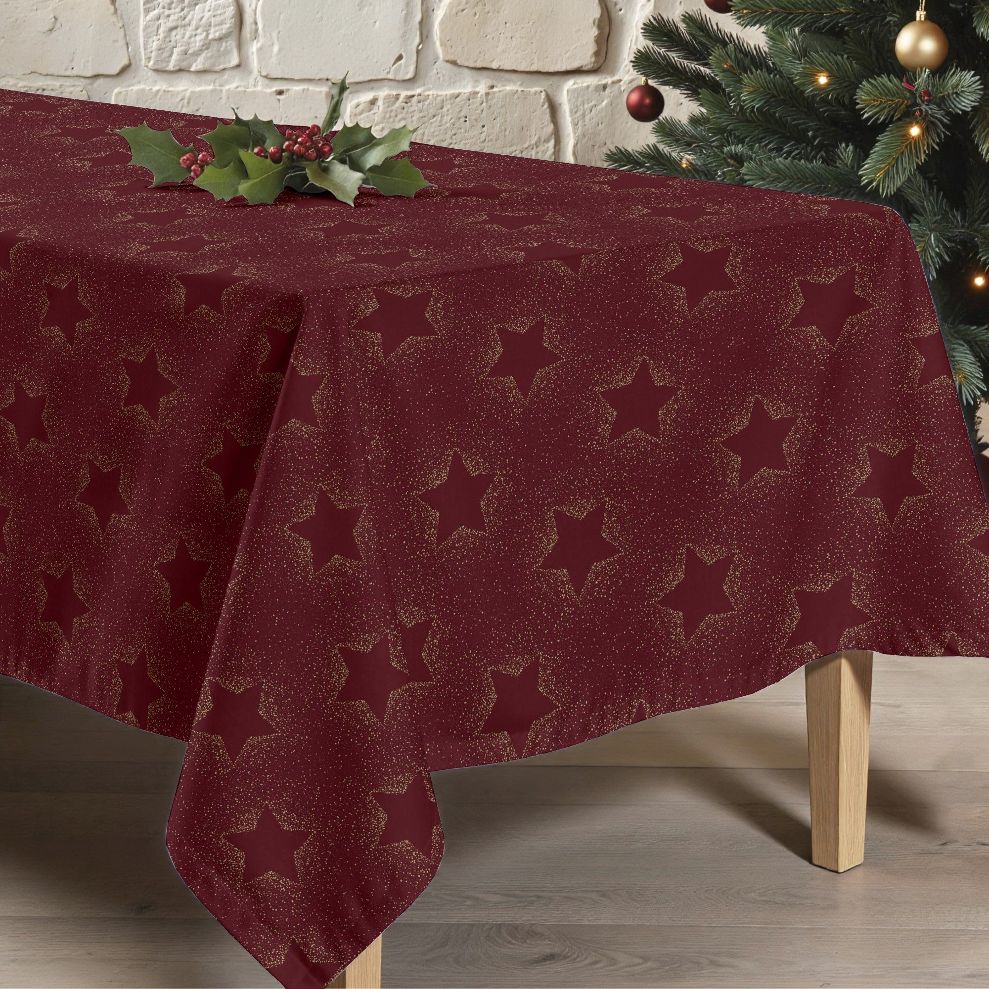 Nappe antitache Joyeux Noël 76