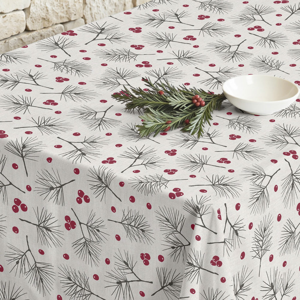 Nappe antitache Joyeux Noël 77