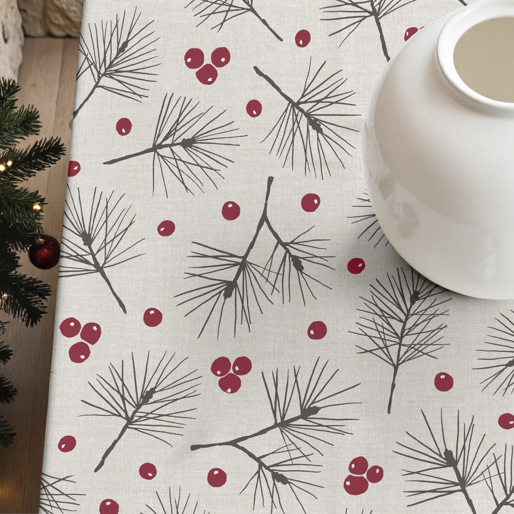 Nappe antitache Joyeux Noël 77