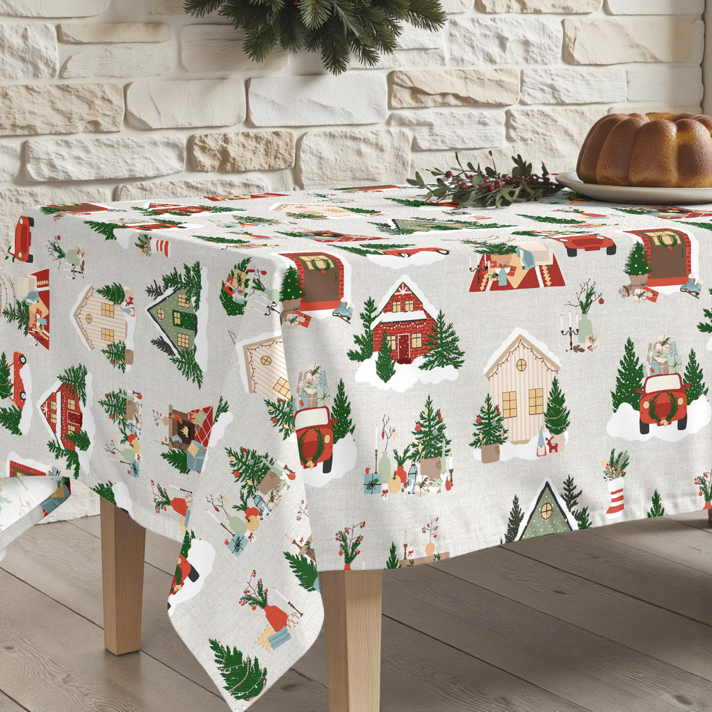 Nappe antitache Joyeux Noël 78