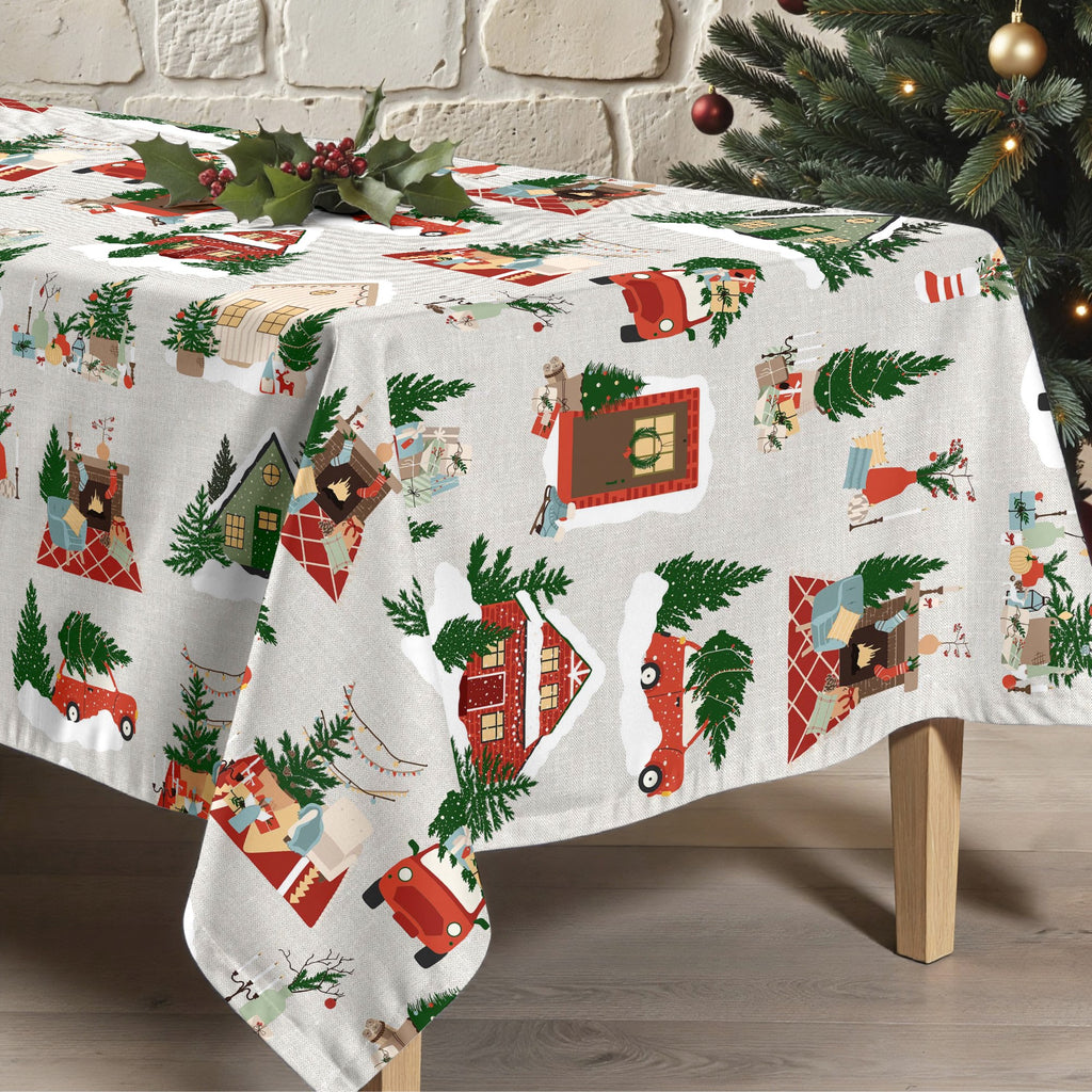 Nappe antitache Joyeux Noël 78