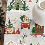 Nappe antitache Joyeux Noël 78