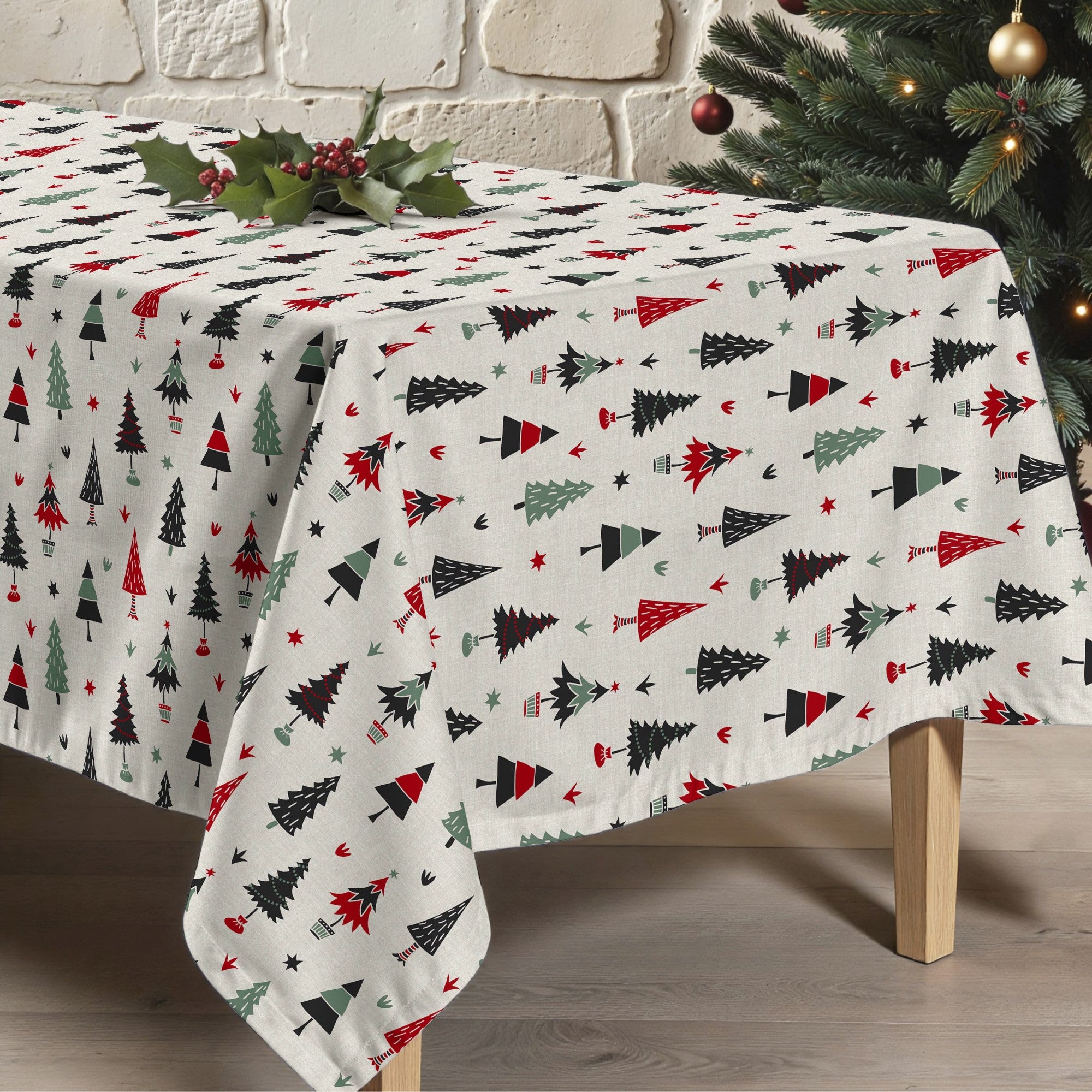 Nappe antitache Joyeux Noël 82