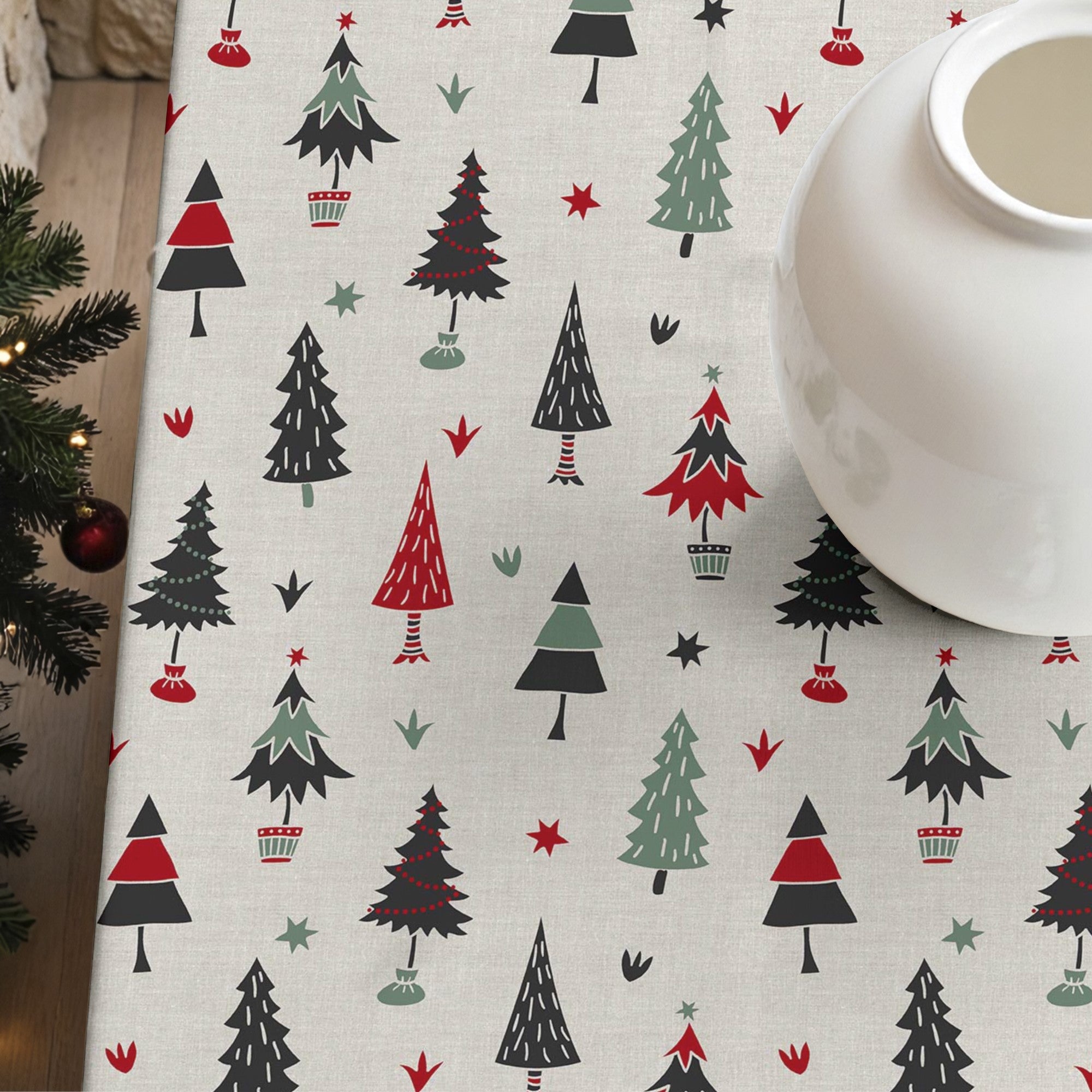 Nappe antitache Joyeux Noël 82