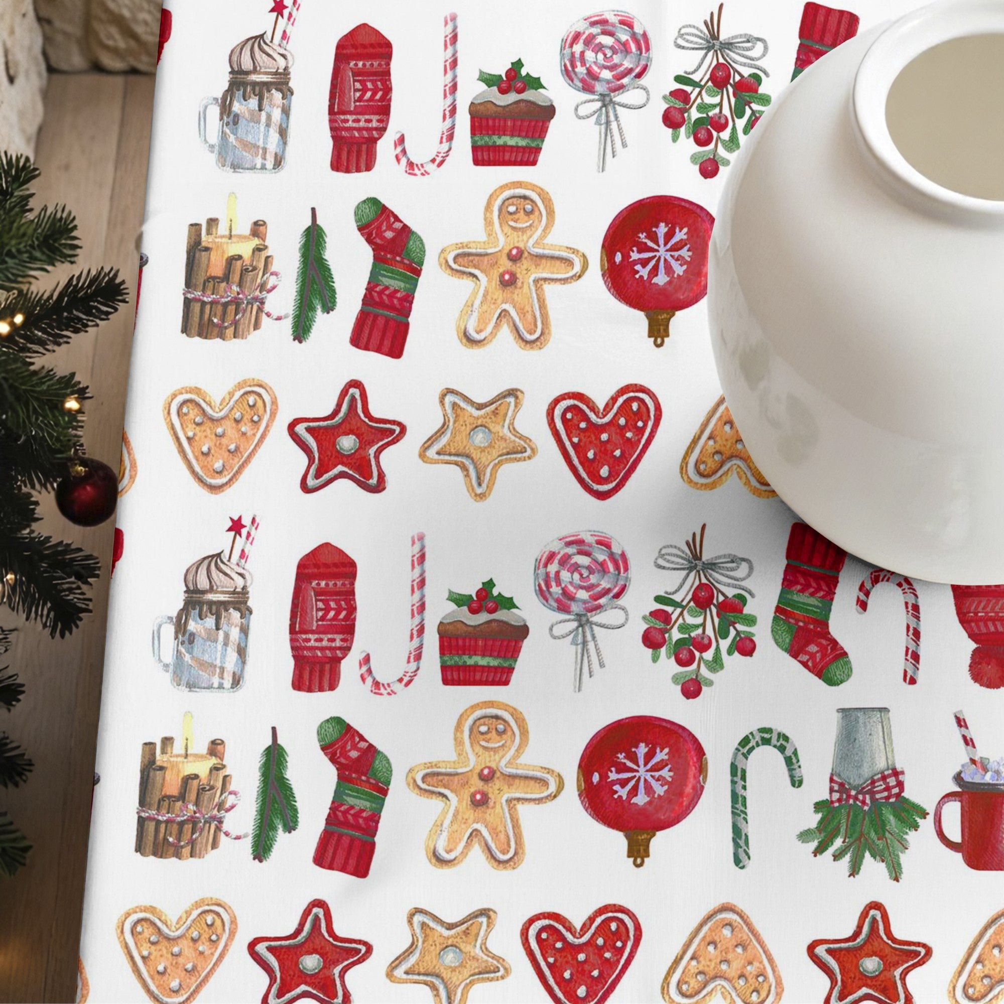 Nappe antitache Joyeux Noël 9