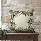 Funda de cojín 100% algodón Mistletoe A 50x50 cm