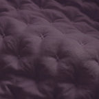 Colcha lisa acolchada Morado tacto suave