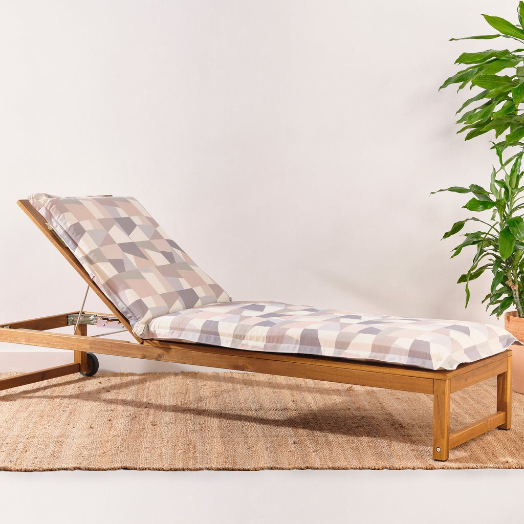 Natacha Soft 1 sun lounger cushion 53x175x7 cm