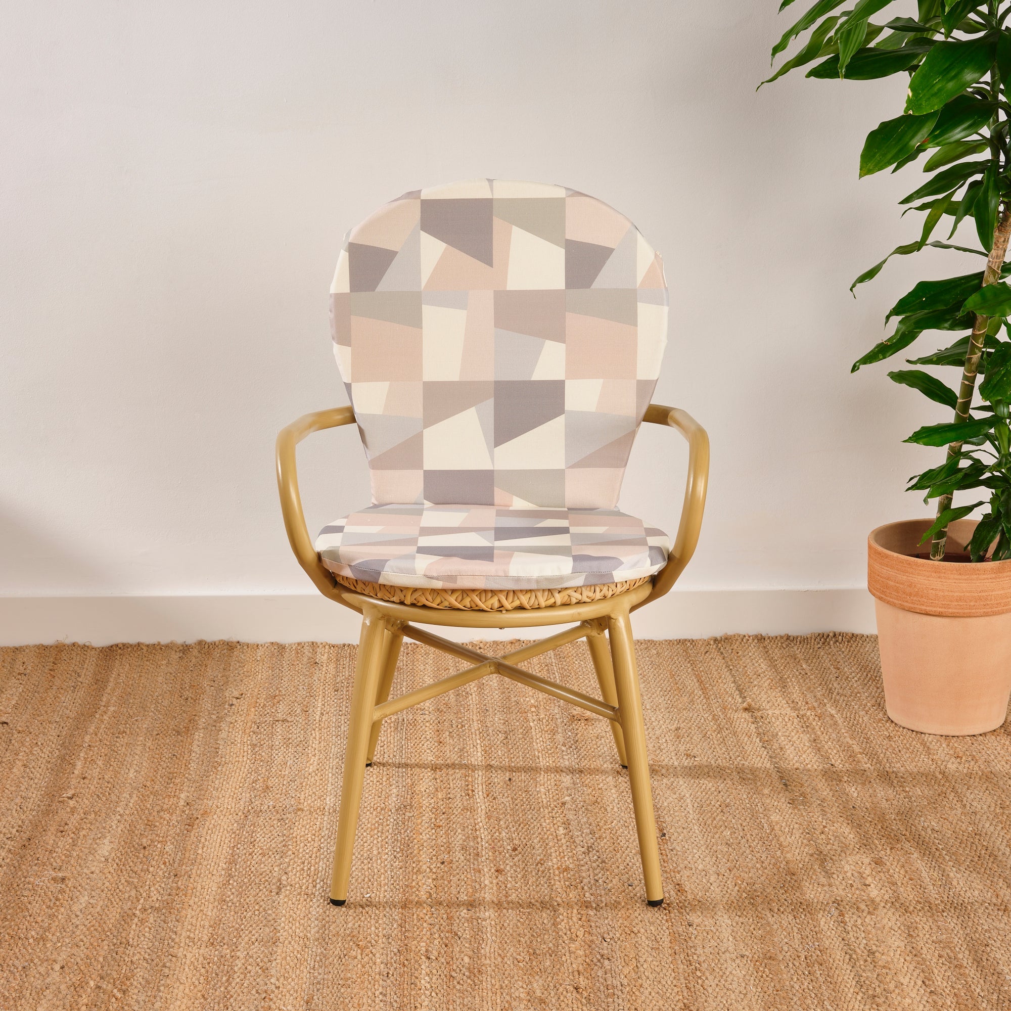 Natacha Soft 1 outdoor chair cushion 48x90 cm