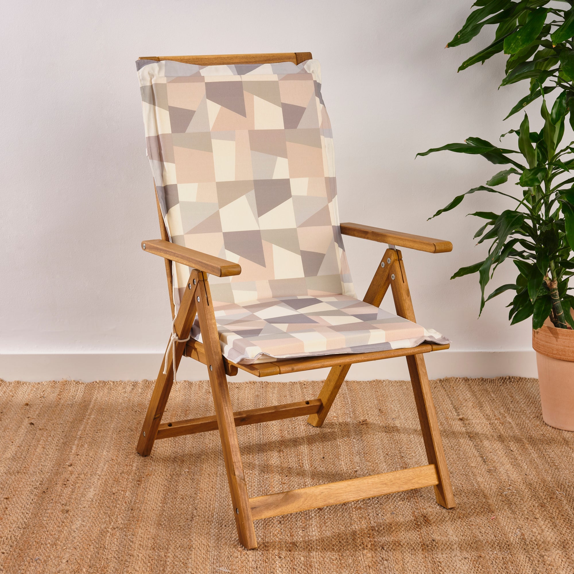 Natacha Soft 1 garden chair cushion 48x100x5 cm