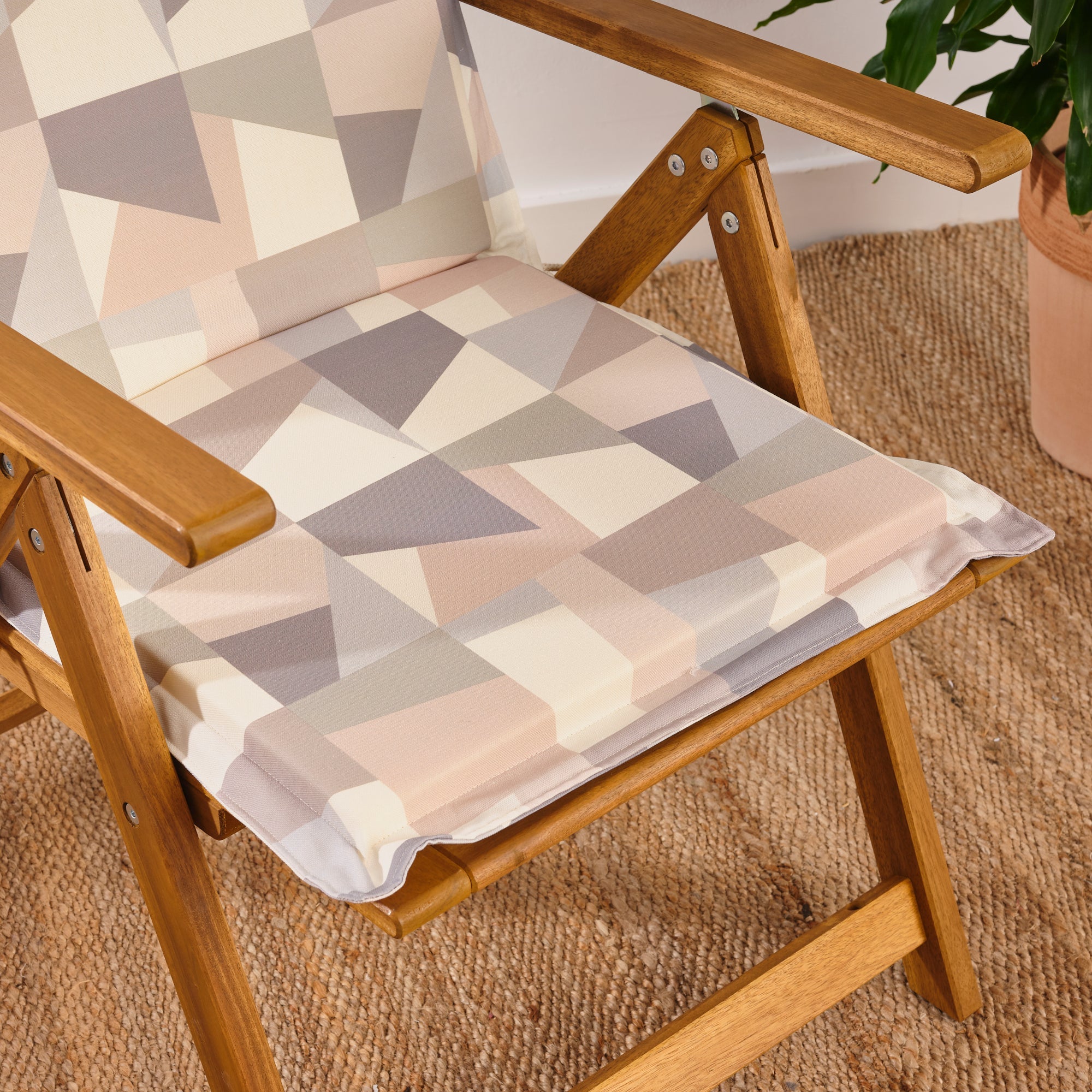 Natacha Soft 1 garden chair cushion 48x100x5 cm