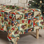 Mantel antimanchas Navidad Vintage 5