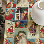 Mantel antimanchas Navidad Vintage 5