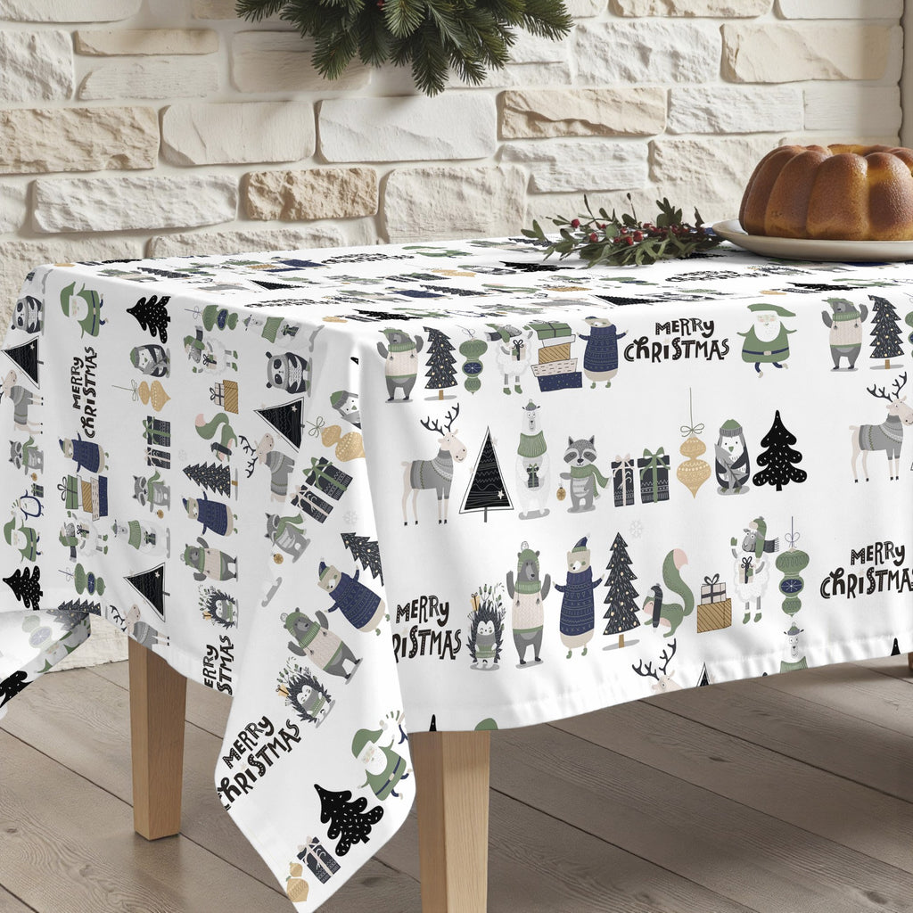 Noel 5-102 stain-resistant tablecloth