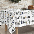 Noel 5-102 stain-resistant tablecloth