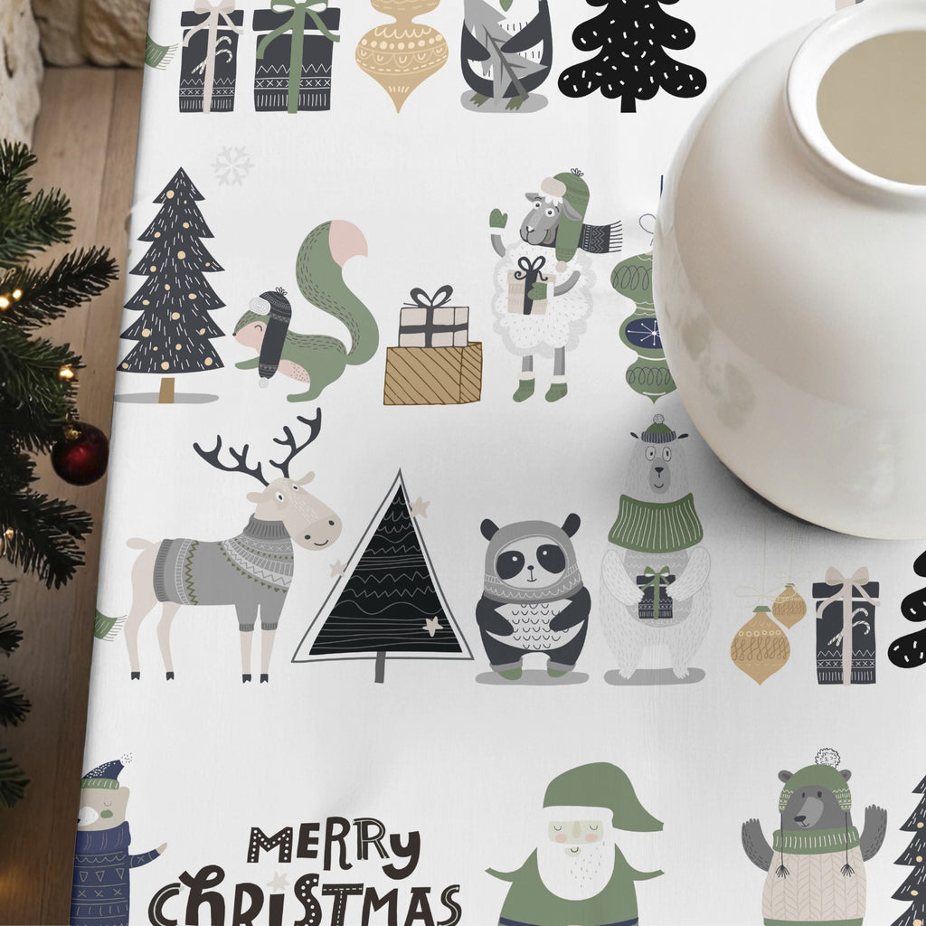 Noel 5-102 stain-resistant tablecloth