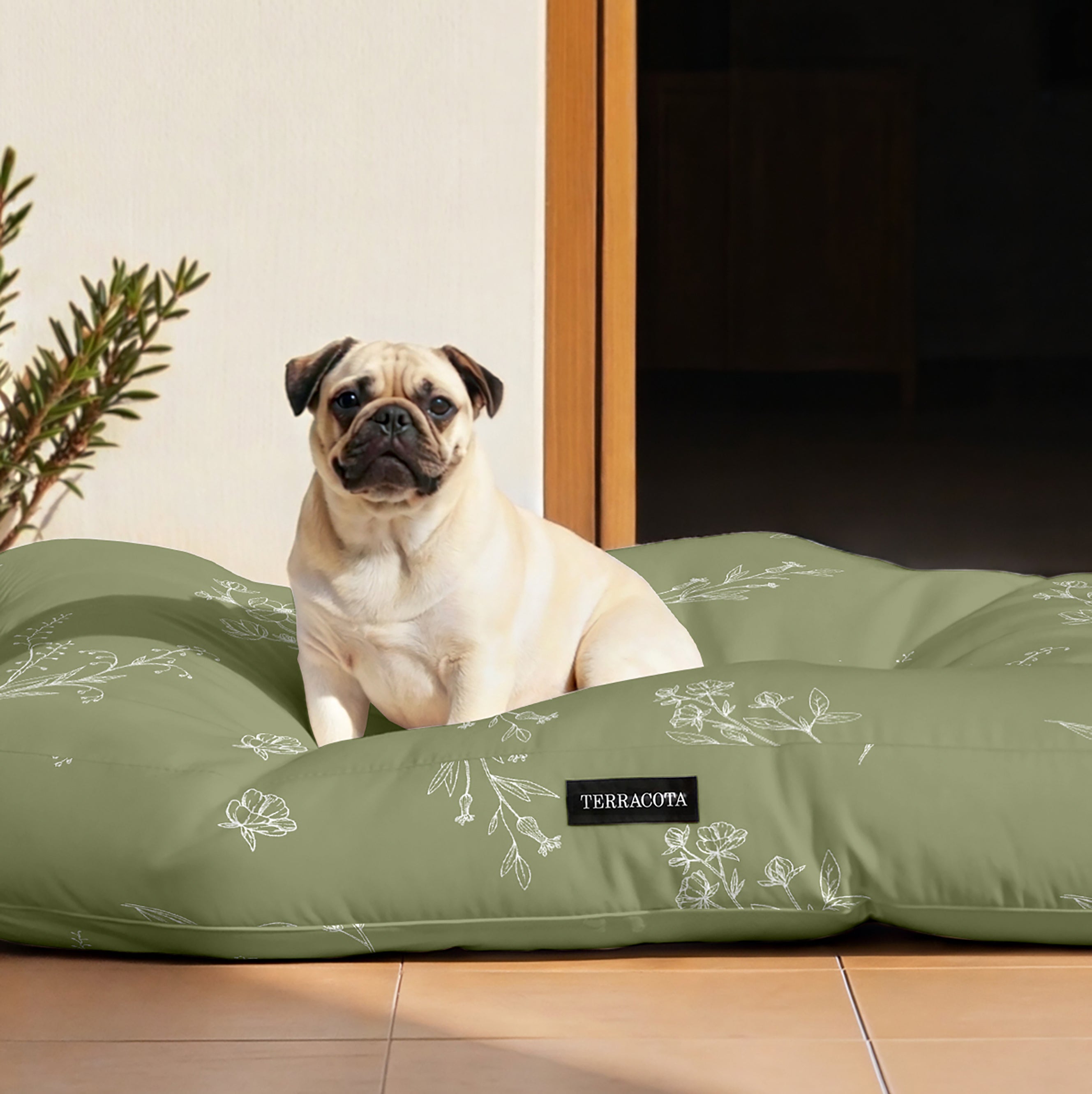 Cama para mascotas gruesa y acolchada antimanchas Orba