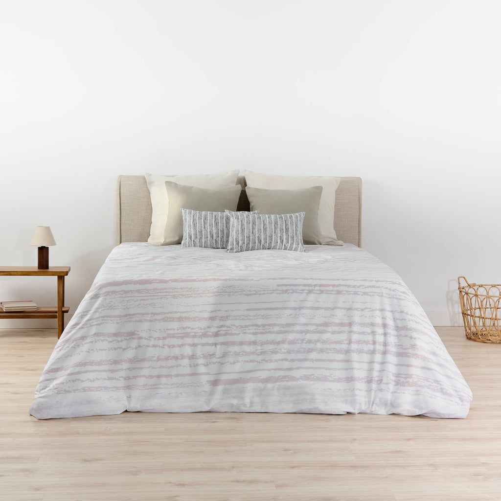 Funda nórdica con botones 100% algodón Oslo