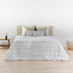 Funda nórdica con botones 100% algodón Oslo