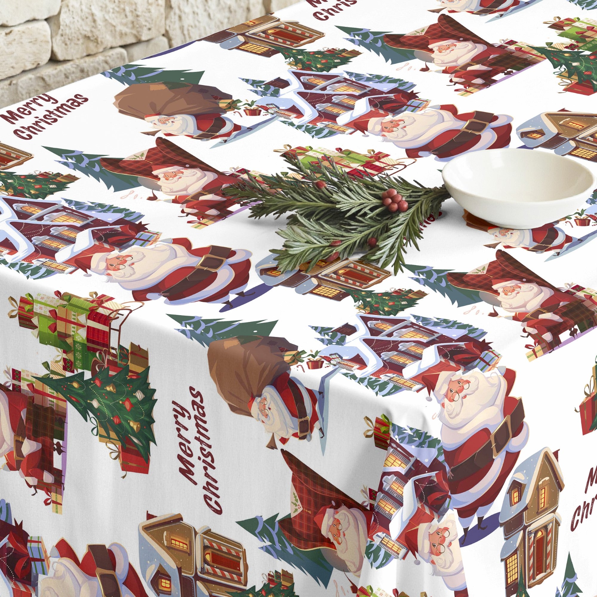 Nappe antitache Père Noël