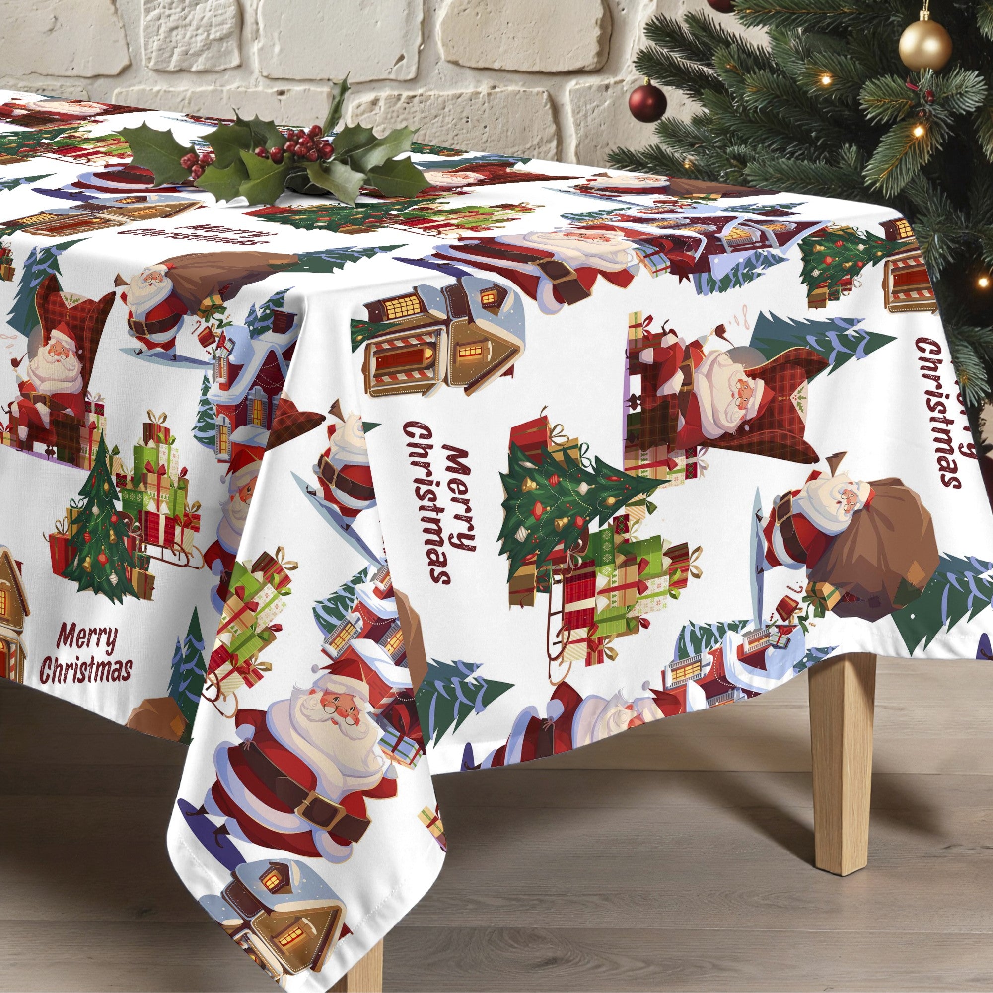 Nappe antitache Père Noël