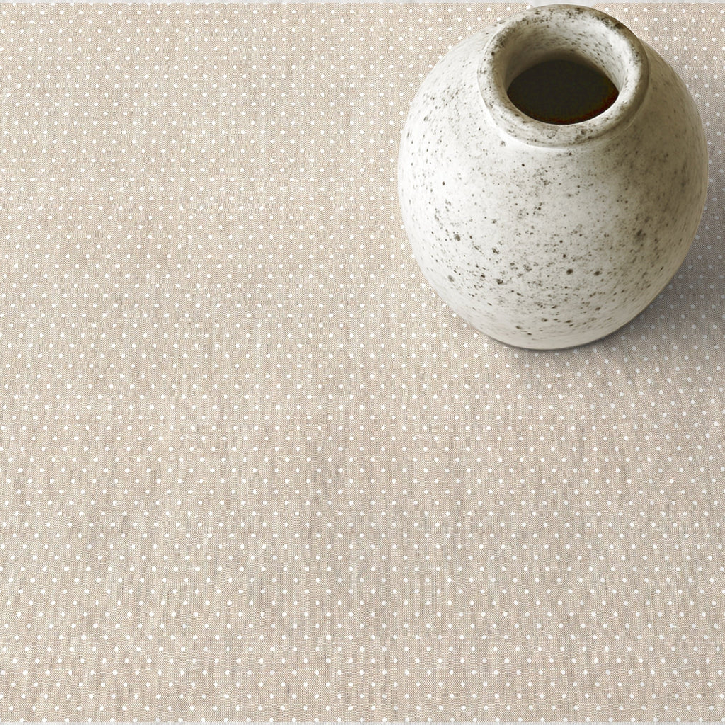 Nappe antitache Plumeti Blanche