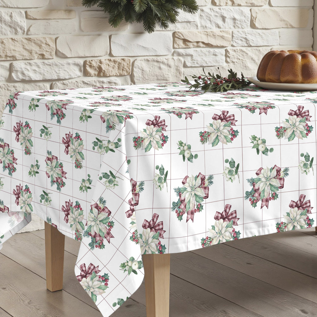 Nappe antitache Noël rouge 2