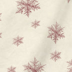 Mantel individual antimanchas pack 2 unidades Red Snowflake