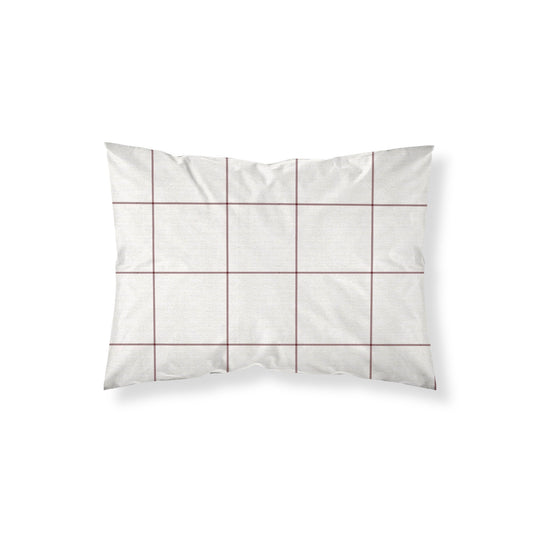 Funda de almohada Red Windowpana