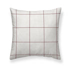 Funda de almohada Red Windowpana