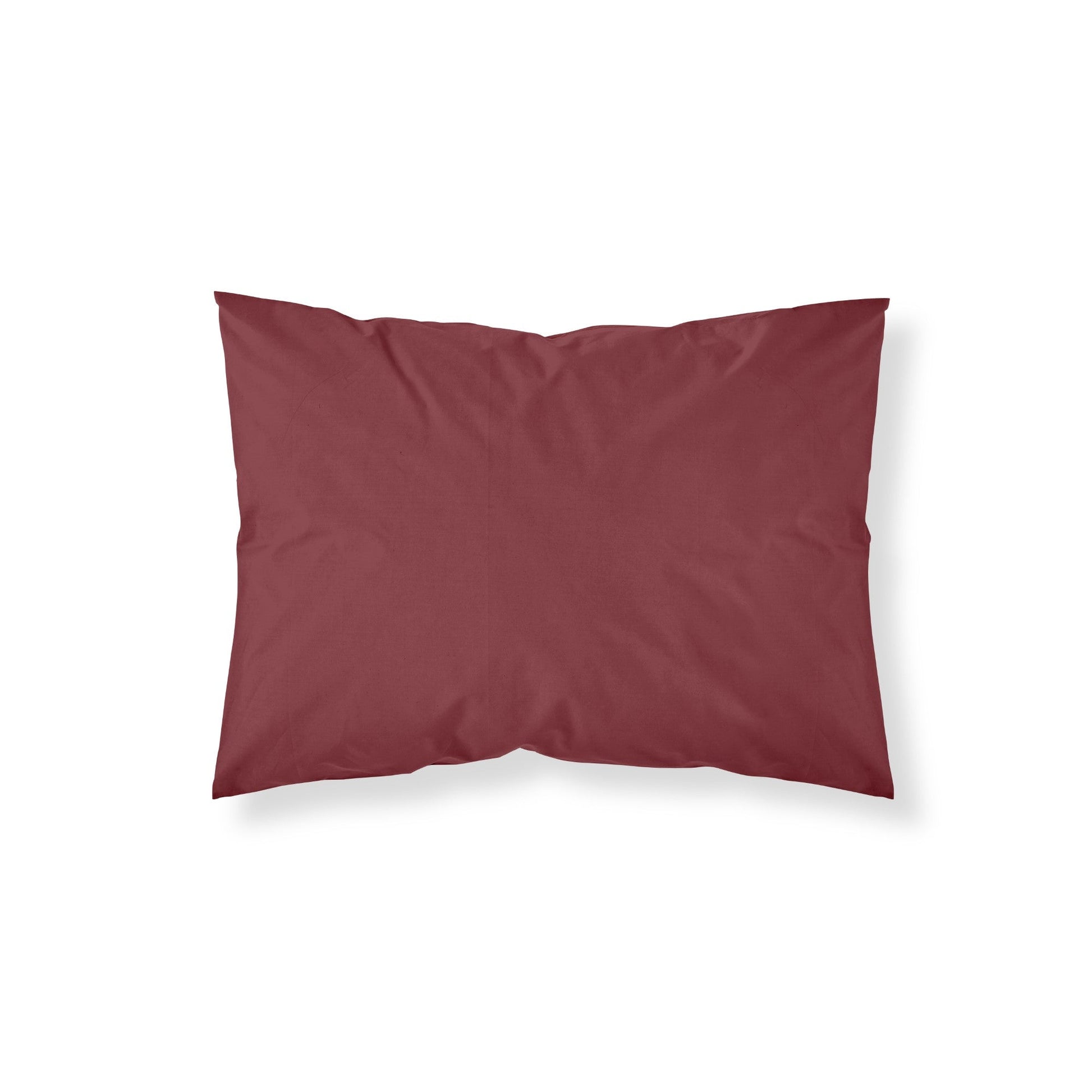 Funda de almohada Rojo Liso