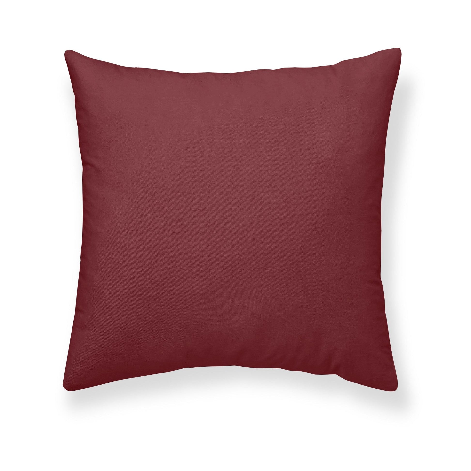 Funda de almohada Rojo Liso