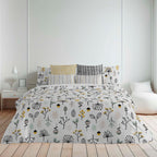 Duvet cover with buttons 100% Santorini cotton