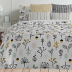 Duvet cover with buttons 100% Santorini cotton