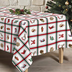 Nappe antitache Noël écossais 1
