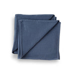 Pack of 2 Waffle Blue Majolica napkins 45x45 cm