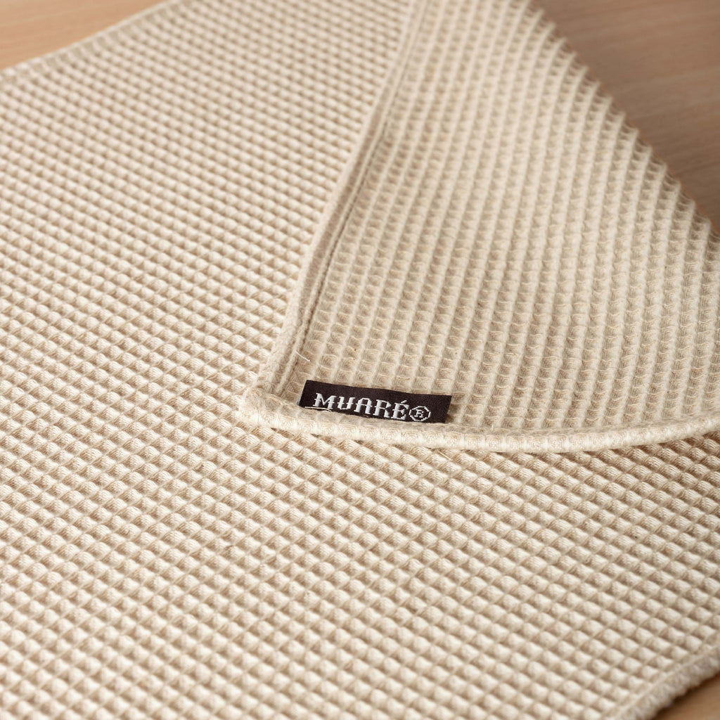 Pack of 2 Waffle Linen napkins 45x45 cm