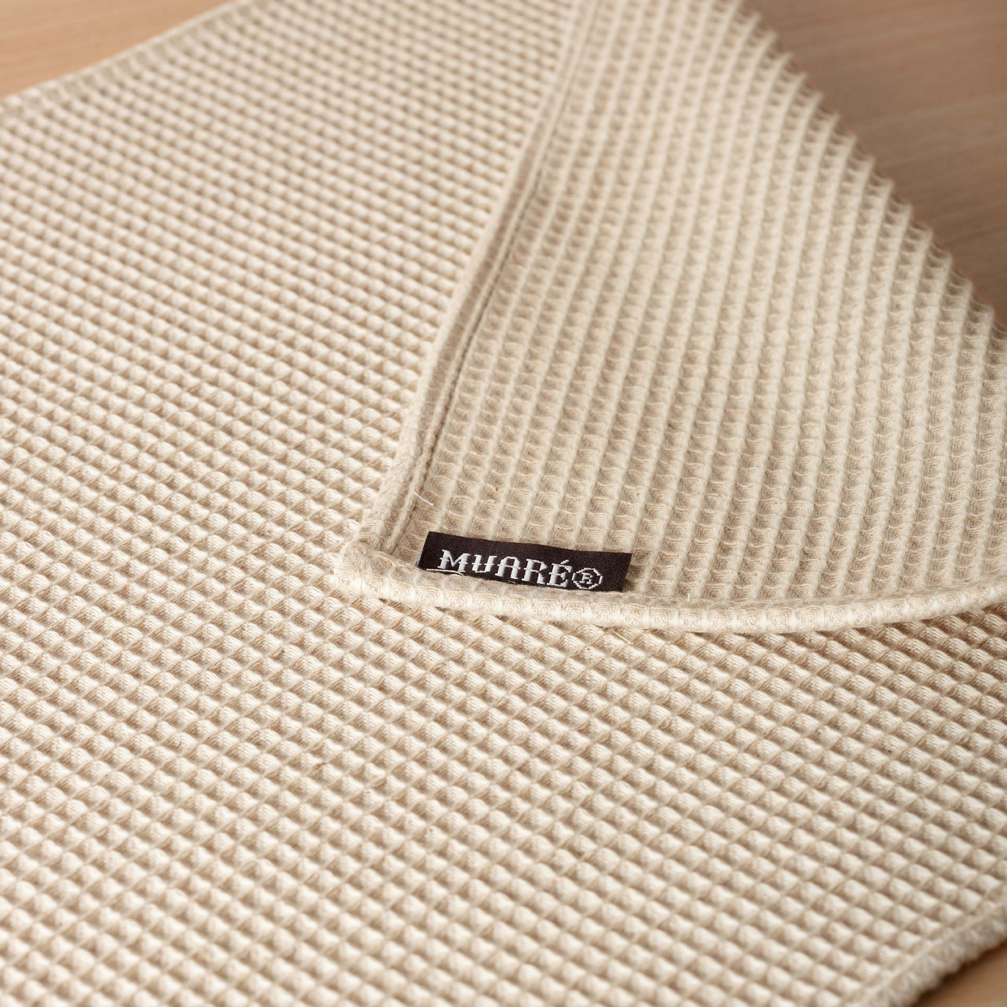 Pack of 2 Waffle Linen napkins 45x45 cm
