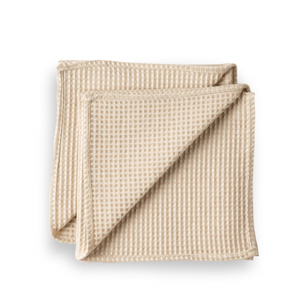 Pack of 2 Waffle Linen napkins 45x45 cm