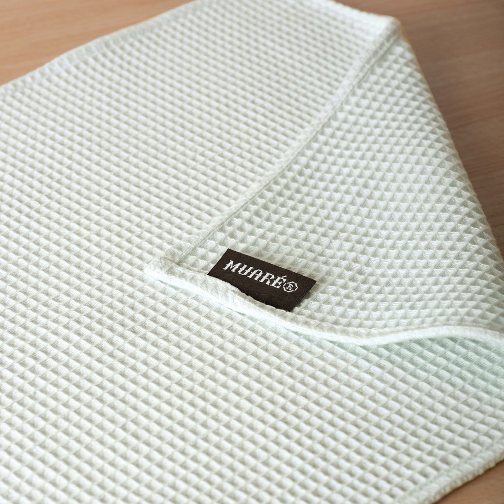 Pack of 2 Waffle Mint napkins 45x45 cm