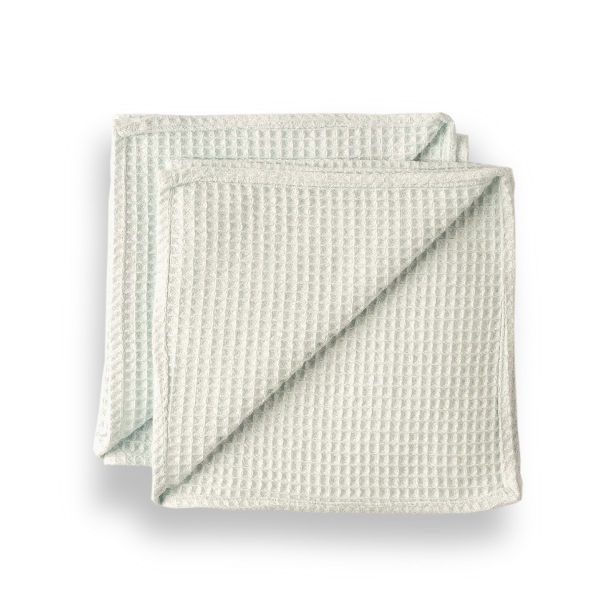 Pack of 2 Waffle Mint napkins 45x45 cm