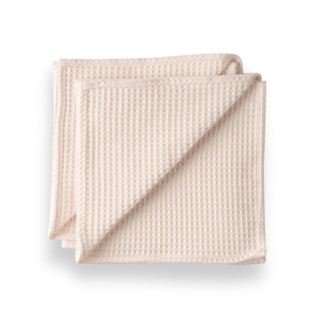 Pack of 2 Waffle Napkins Pink Sauce 45x45 cm